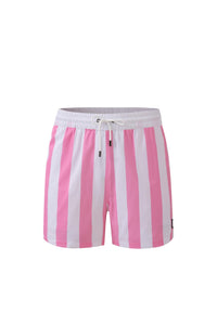 Swimming shorts-Stripe-Pink