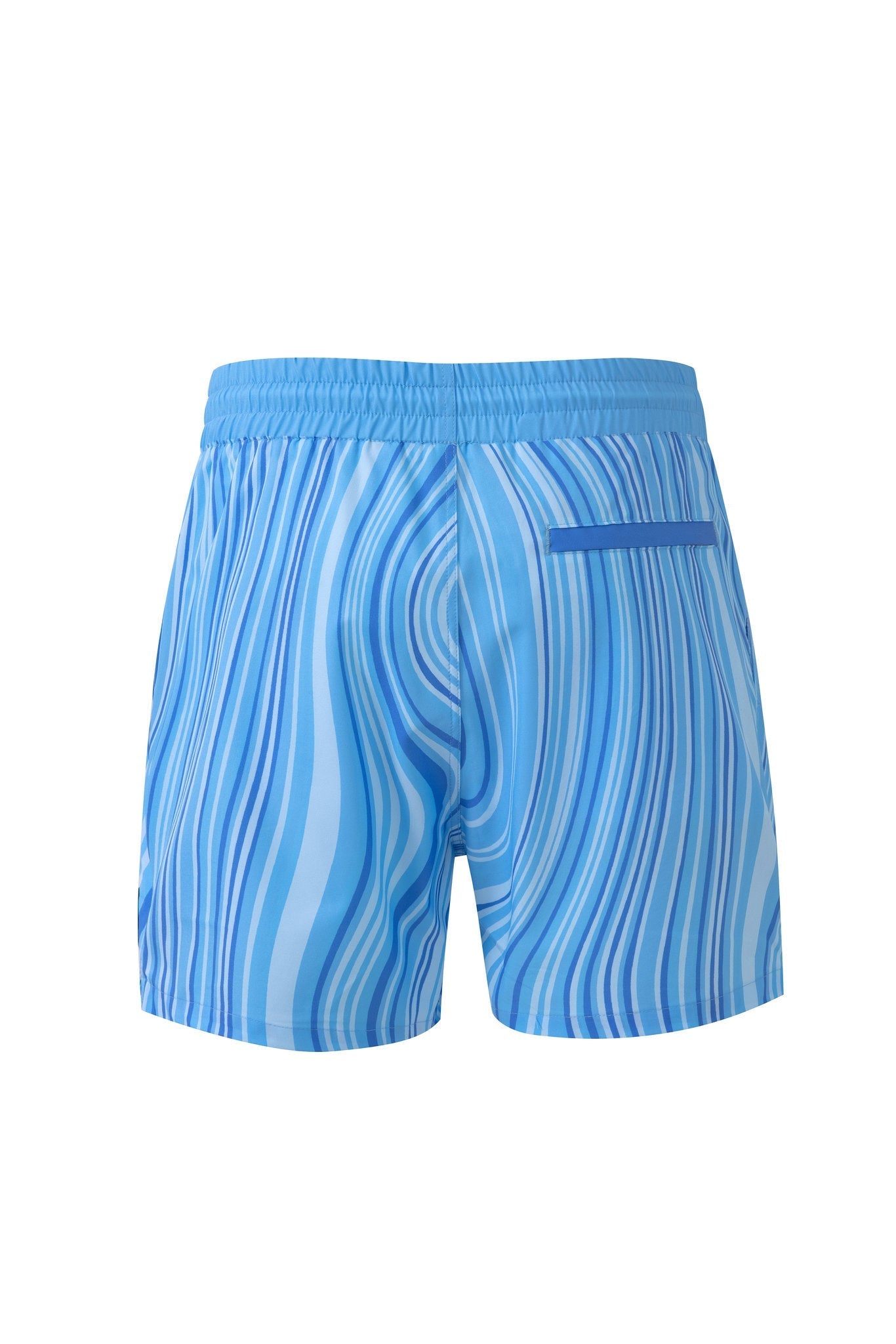 Swimming shorts-Ocean-Flow-Babyblue × Towel Hoodie-Beige — Combo Look