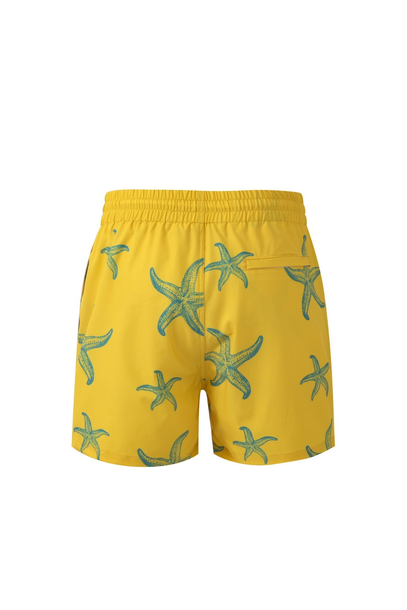 Swimming shorts-Sunny-Star × Towel Polo-White — Combo Look