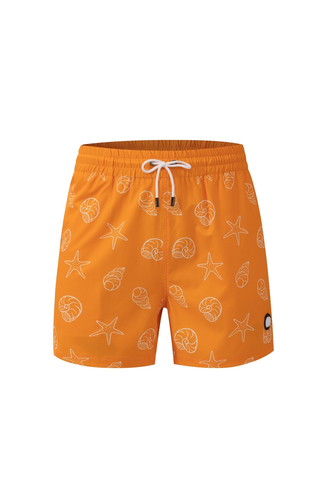 Swimming shorts-Shell-Vibes × Towel Polo-White — Combo Look