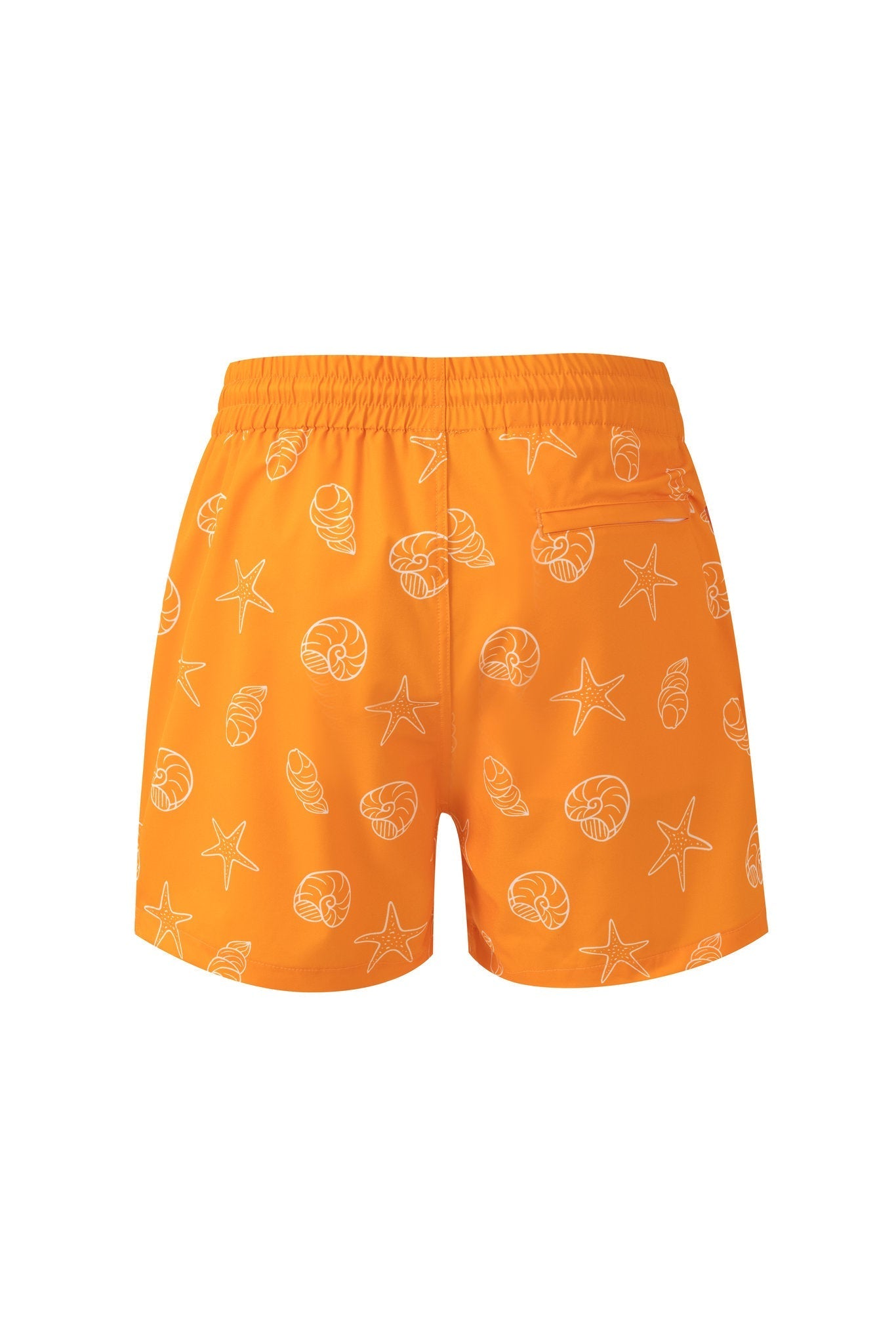 Swimming shorts-Shell-Vibes × Towel Polo-White — Combo Look