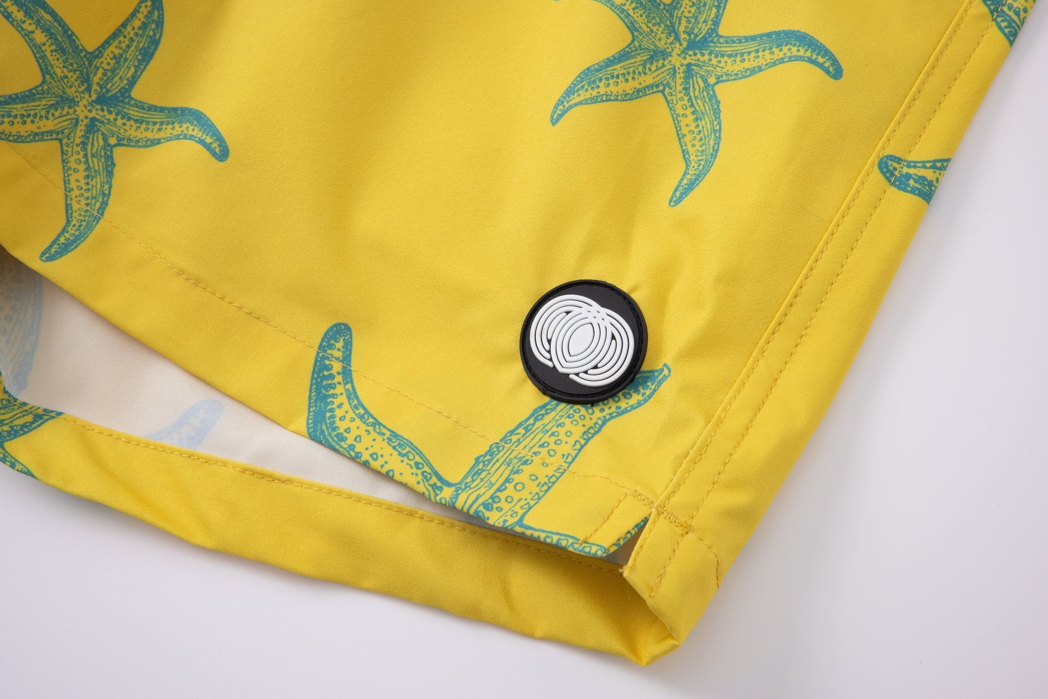 Swimming shorts-Sunny-Star × Towel Polo-White — Combo Look