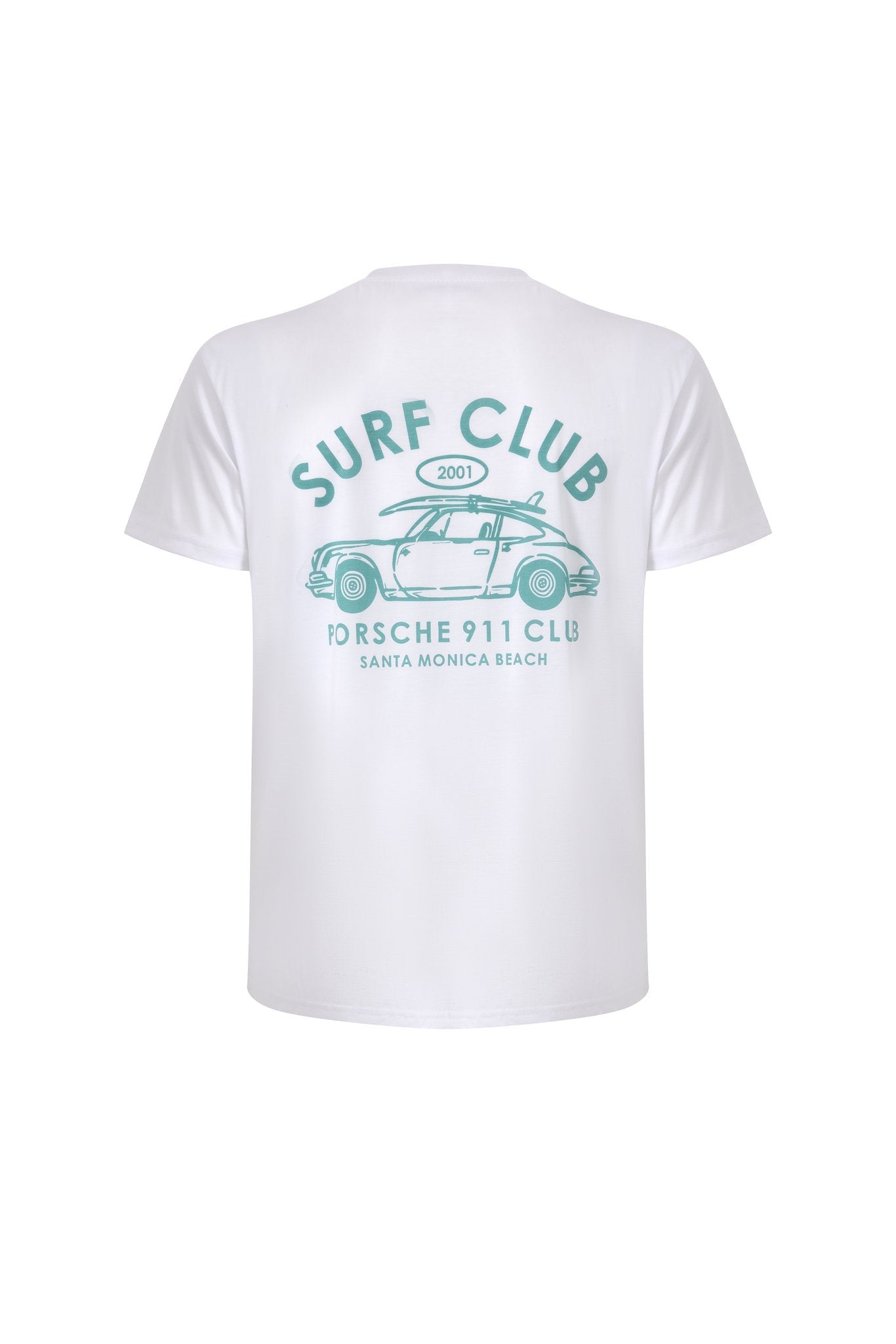 T-shirt-Surf-Club × Swimming shorts-Summer-Palms — Combo Look
