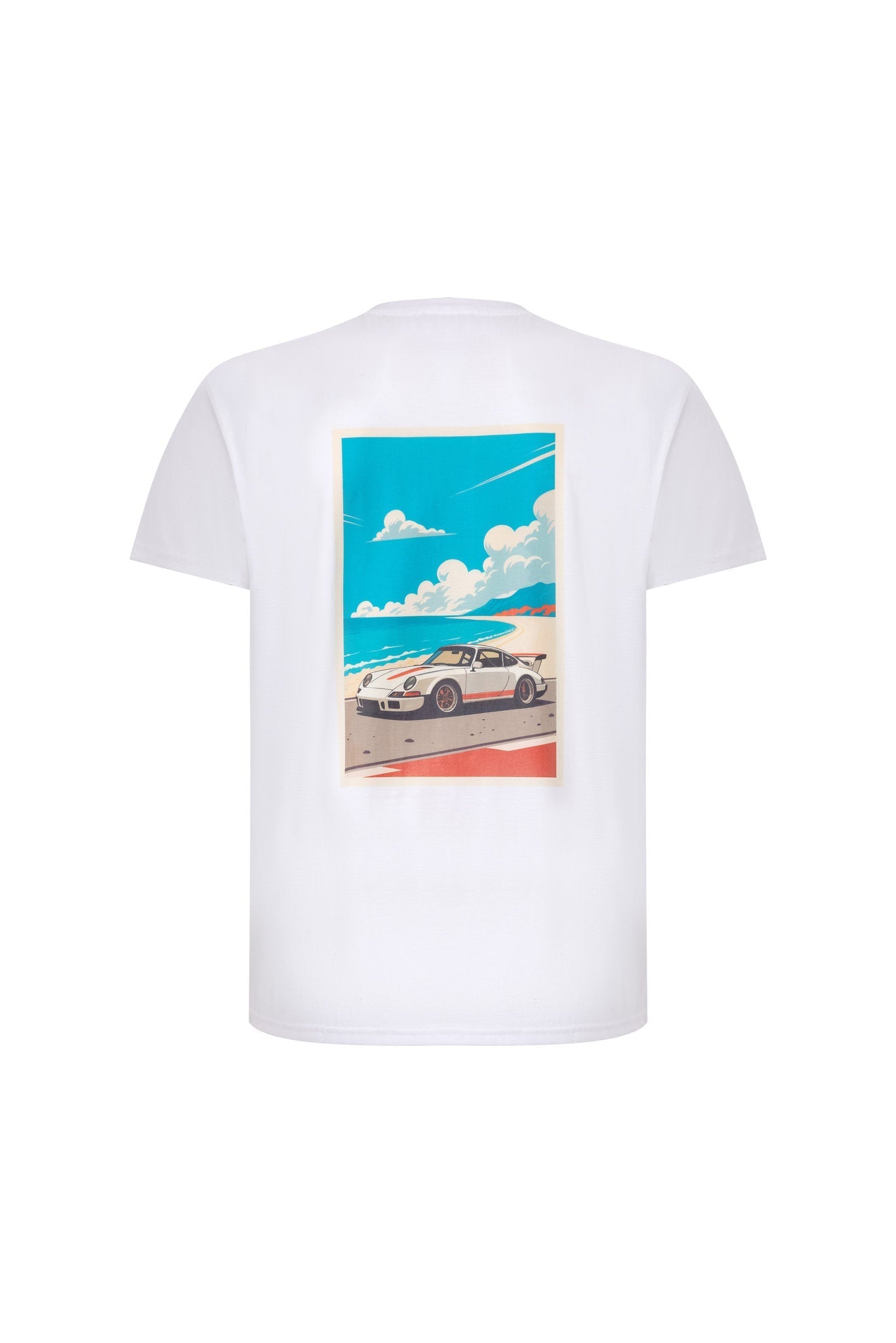 T-shirt-911-Roots × Swimming shorts-Summer-Palms — Combo Look