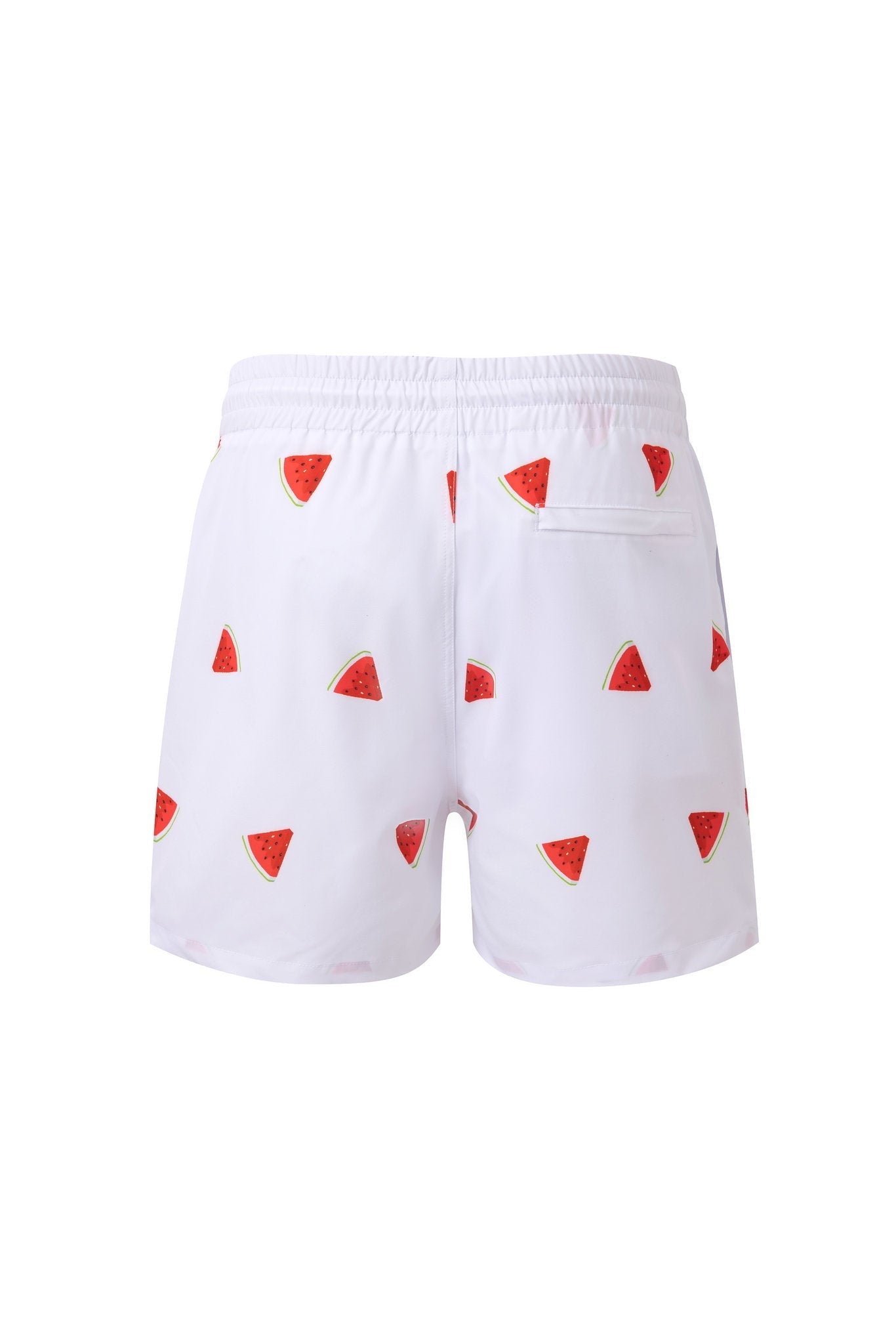 Swimming shorts-Chill-Melon × Towel Polo-White — Combo Look