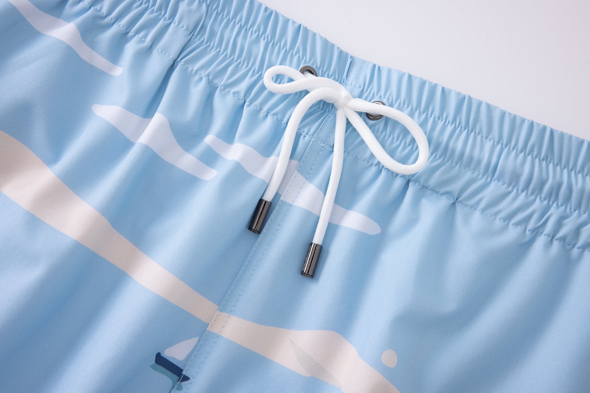 T-shirt-Wave-Rider × Swimming shorts-Mykonos — Combo Look