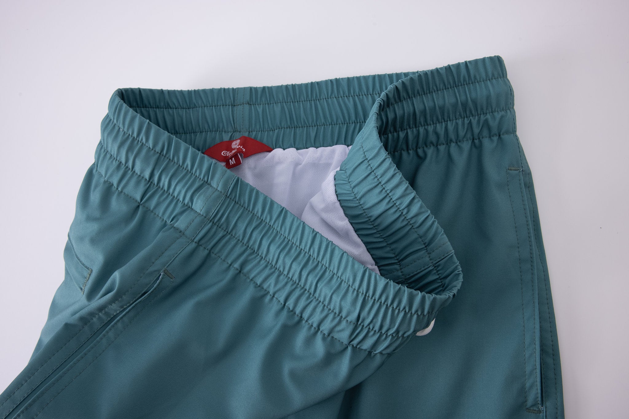 Swimming shorts Time is limited × Towel Hoodie-Beige — Combo Look