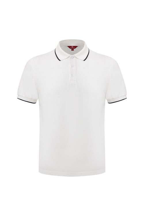polo shirt -Ivory