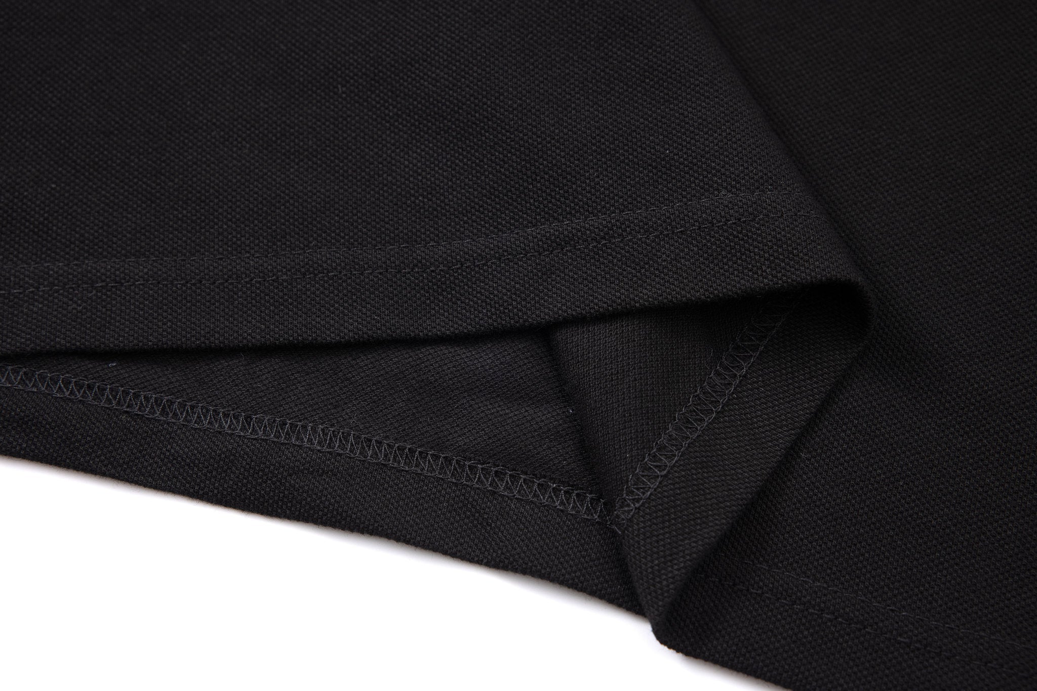 polo shirt -Black × Chino Short-Beige — Combo Look