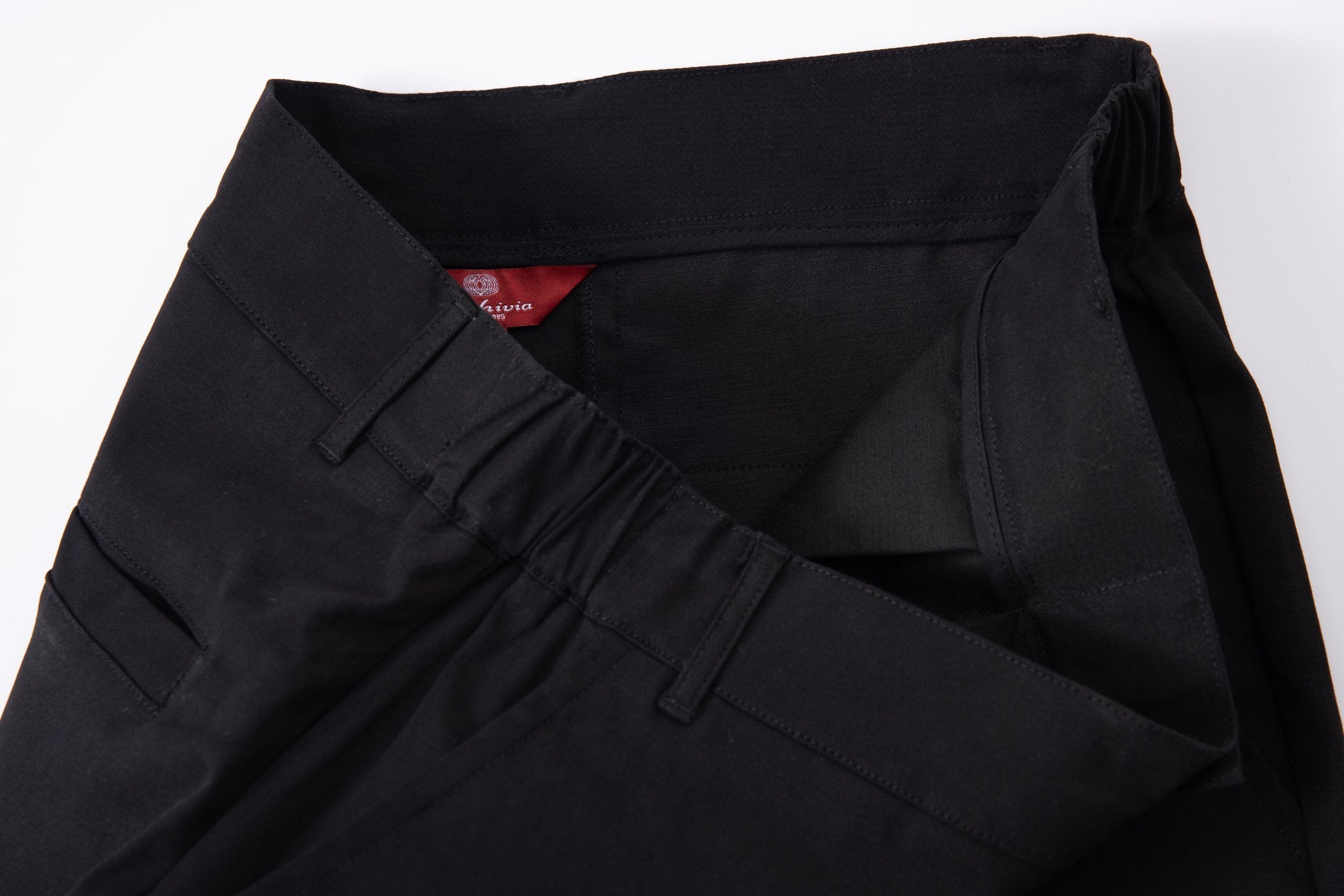 Chino Short-Black × polo shirt -Beige — Combo Look