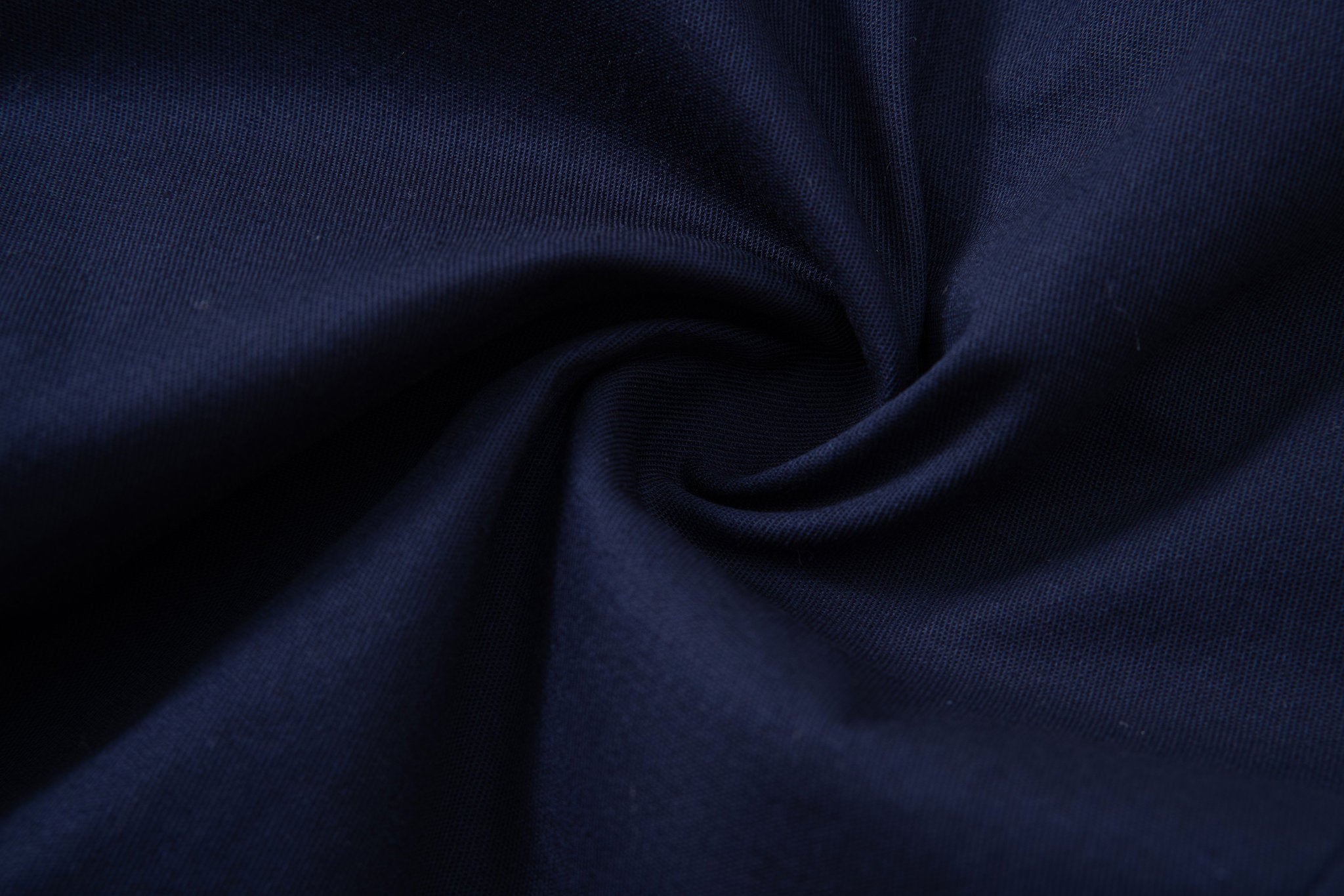 Chino Short-Navy × open collar -Ivory — Combo Look