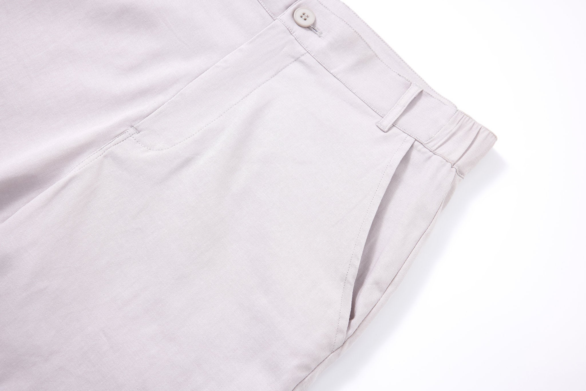 Polo T-shirt-Olive × Chino Short-Light-Grey — Combo Look