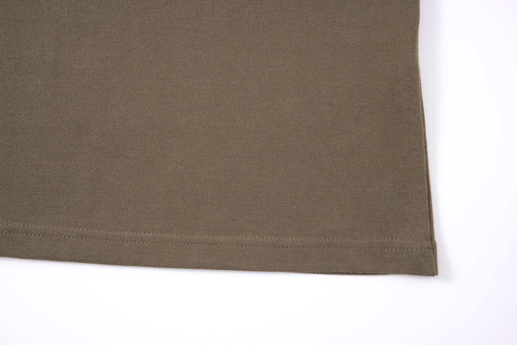 Polo T-shirt-Olive × Chino Short-Light-Grey — Combo Look