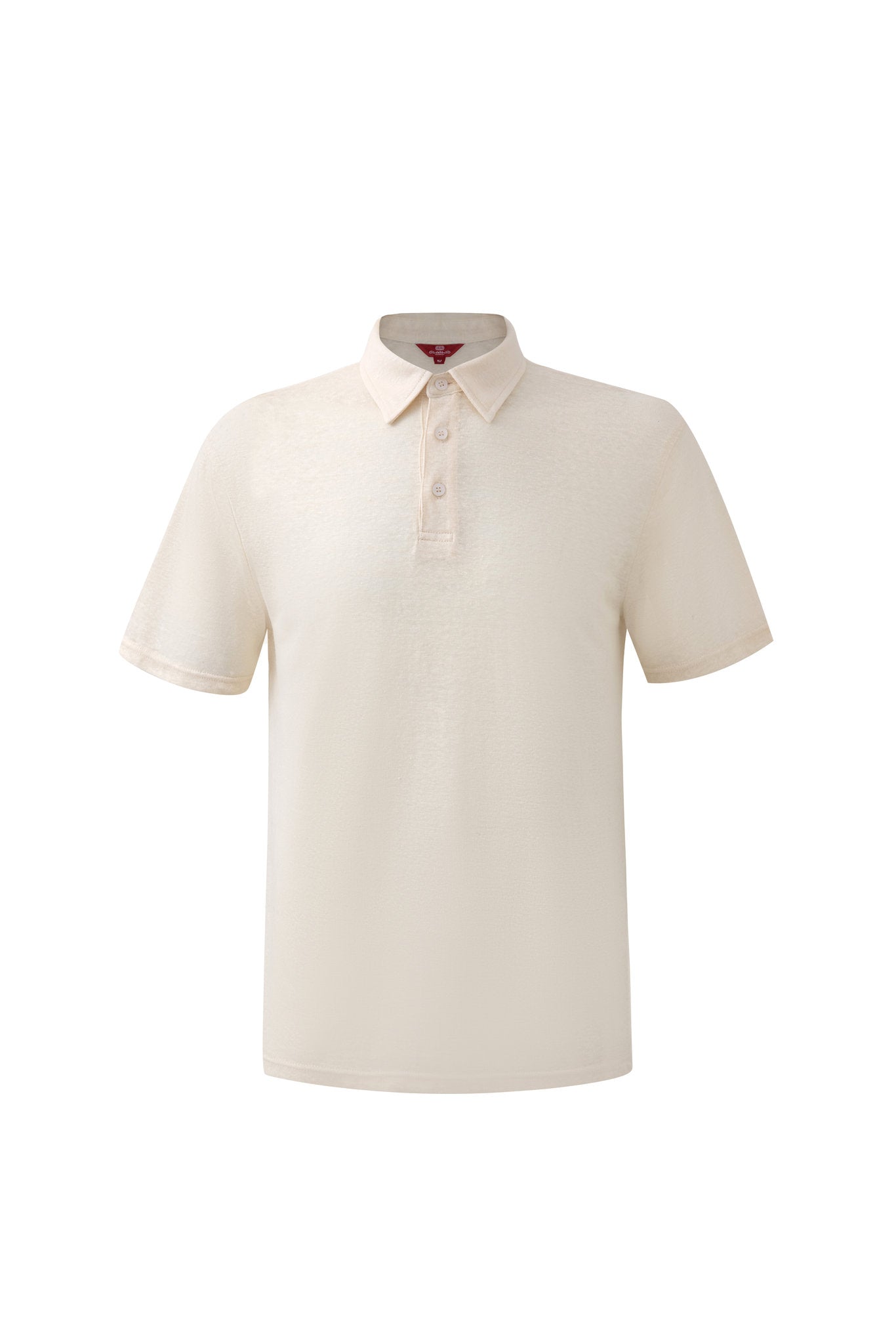 Polo Linen-Ivory × Chino Short-Light-Grey — Combo Look
