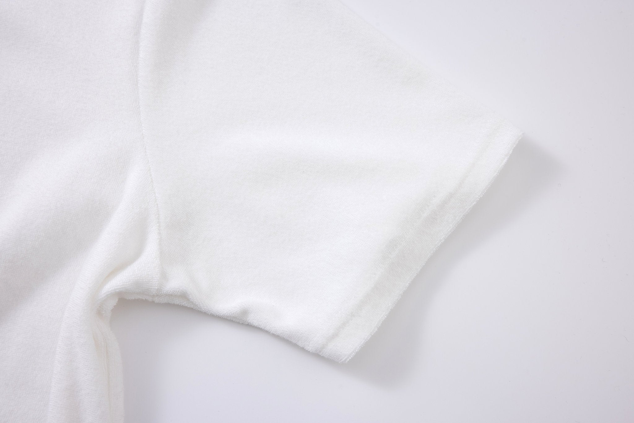 Creature Swim Shorts -Light-Blue × Towel Polo-White — Combo Look