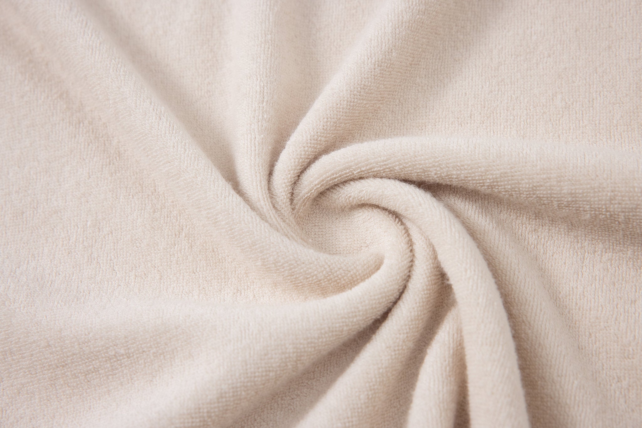 Towel Polo-Beige × Linen Pants-Ivory — Combo Look
