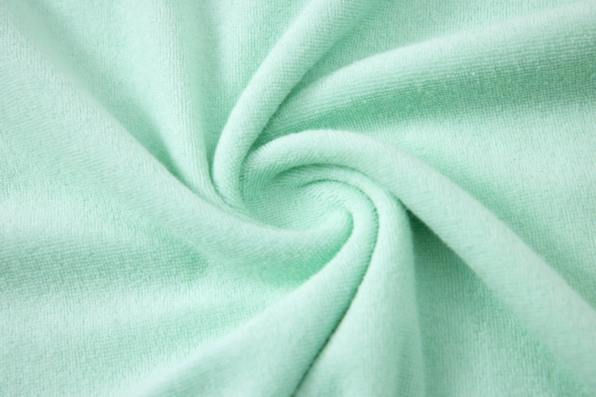 Towel Polo-Mint-Green × Linen Pants-Beige — Combo Look