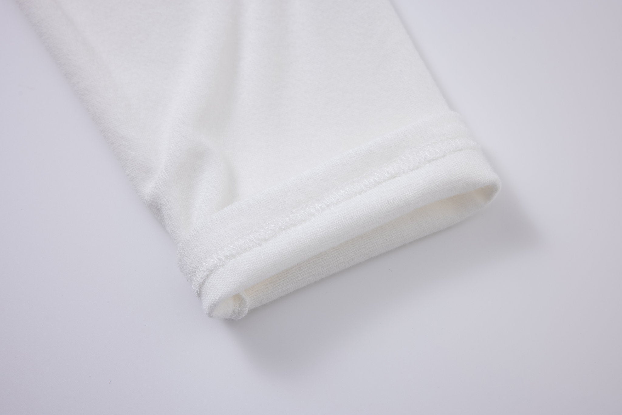 Towel Howell Long Sleeves-White × Linen Pants-Ivory — Combo Look