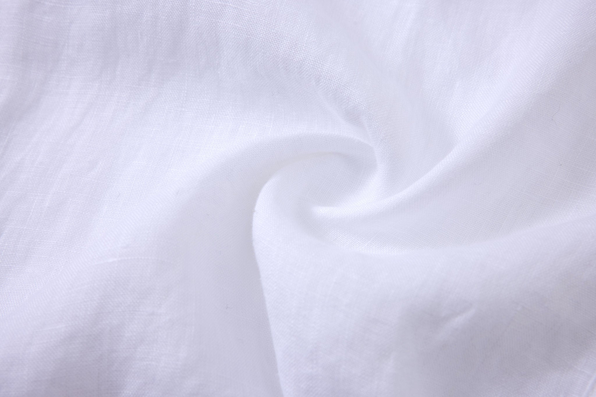 Linen Short Sleeves-White × Linen Pants-Ivory — Combo Look