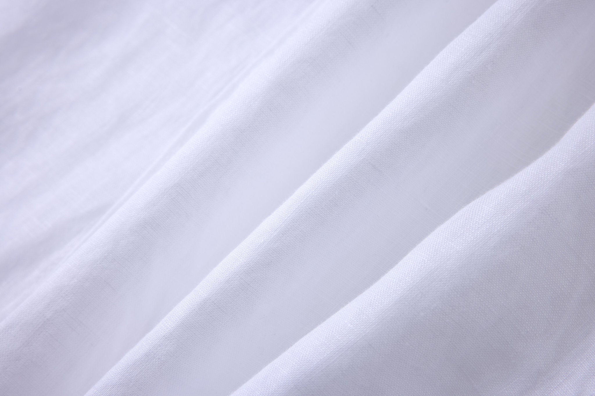 Linen Long Sleeves-White × Linen Pants-Beige — Combo Look