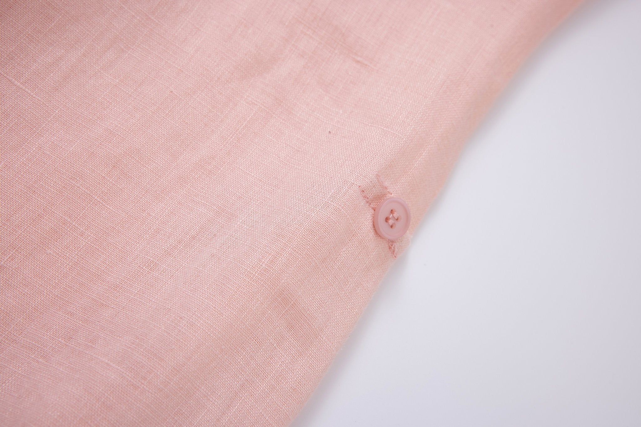 Creature Swim Shorts -Yellow × Linen Long Sleeves-Pink — Combo Look