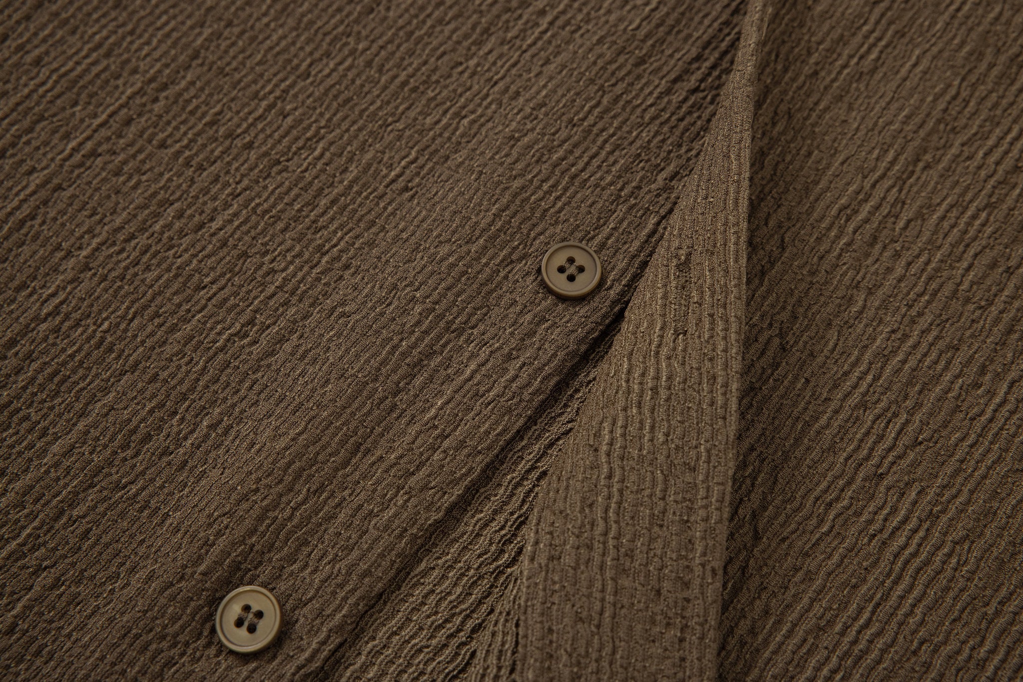 Textured T-shirt-Olive