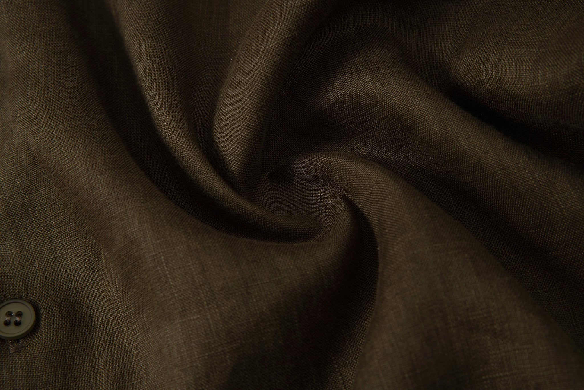 Linen Long Sleeves-Olive × Linen Pants-Beige — Combo Look