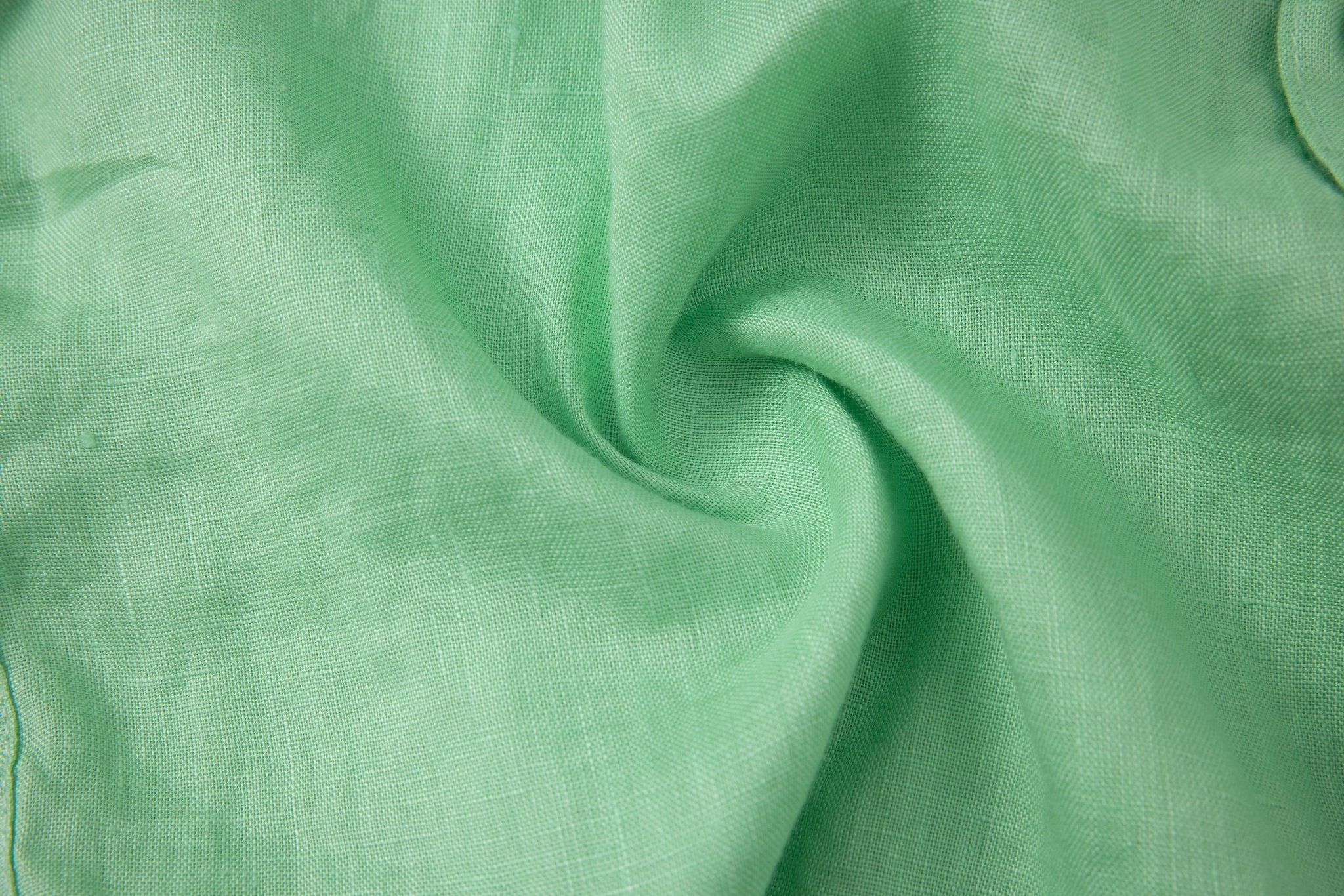 Linen Long Sleeves-Pastel-Mint
