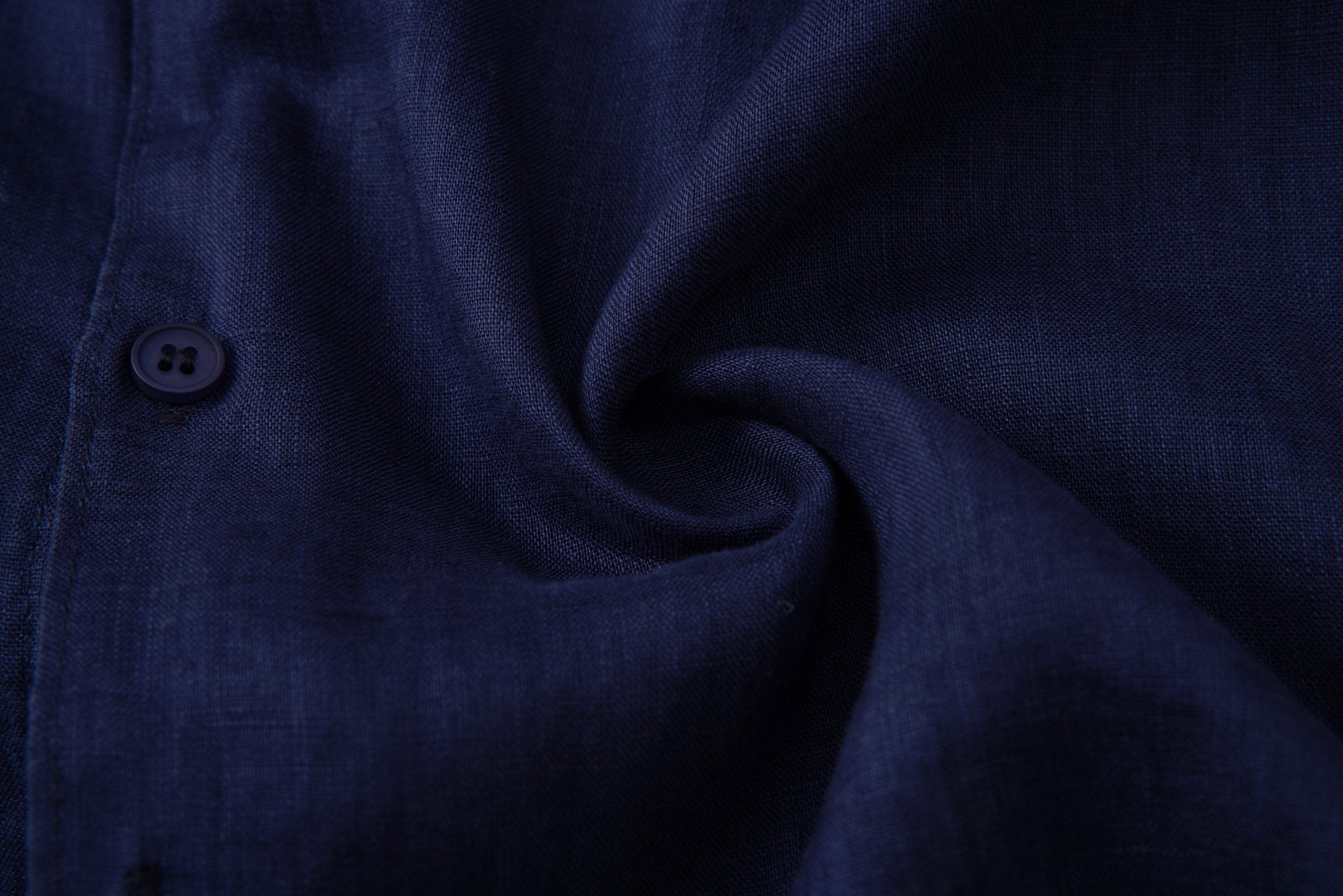 Linen Long Sleeves-Navy × Linen Pants-Ivory — Combo Look