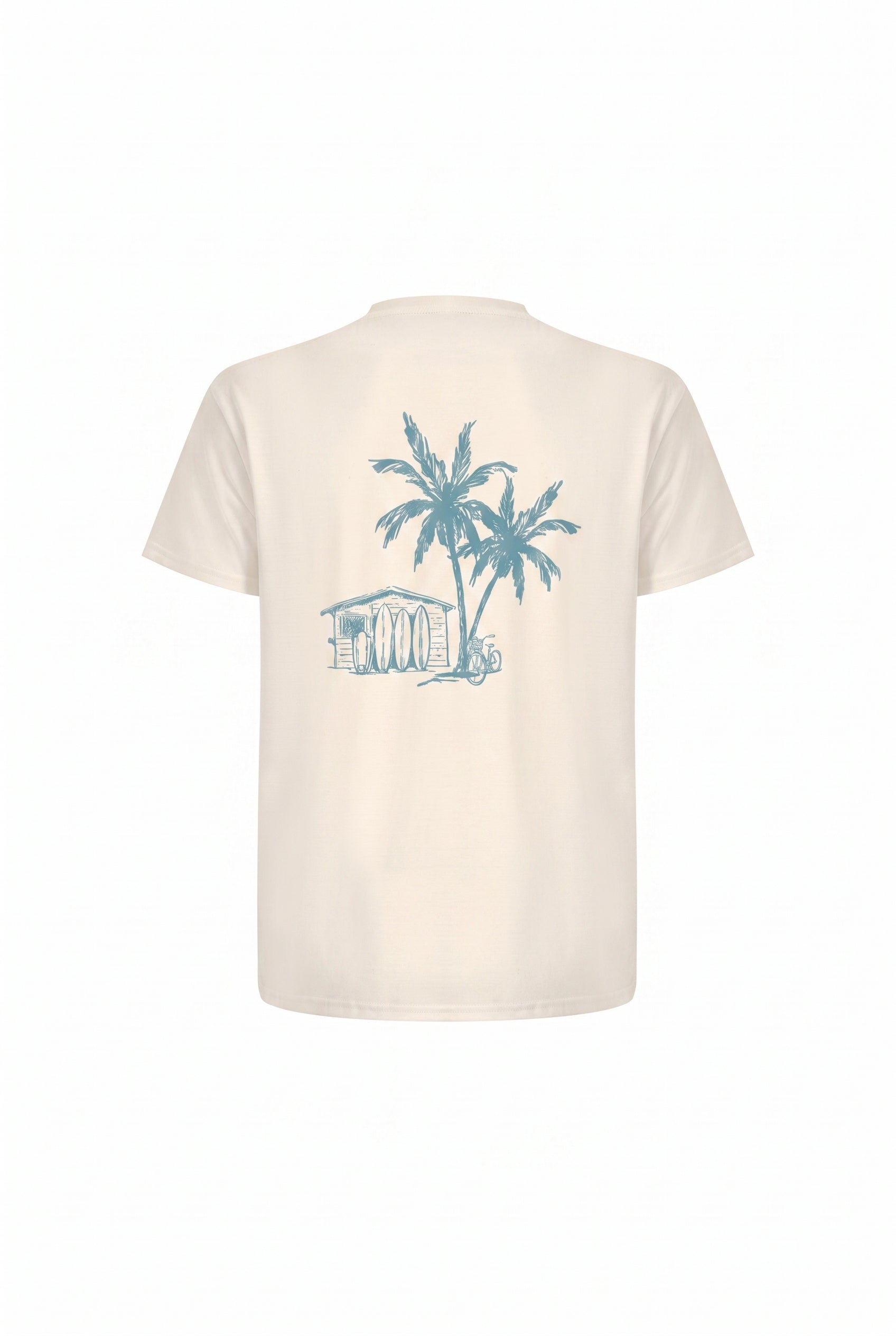 T-shirt-Tropical Mood T-Shirt × Swimming shorts-Palm Riviera — Combo Look