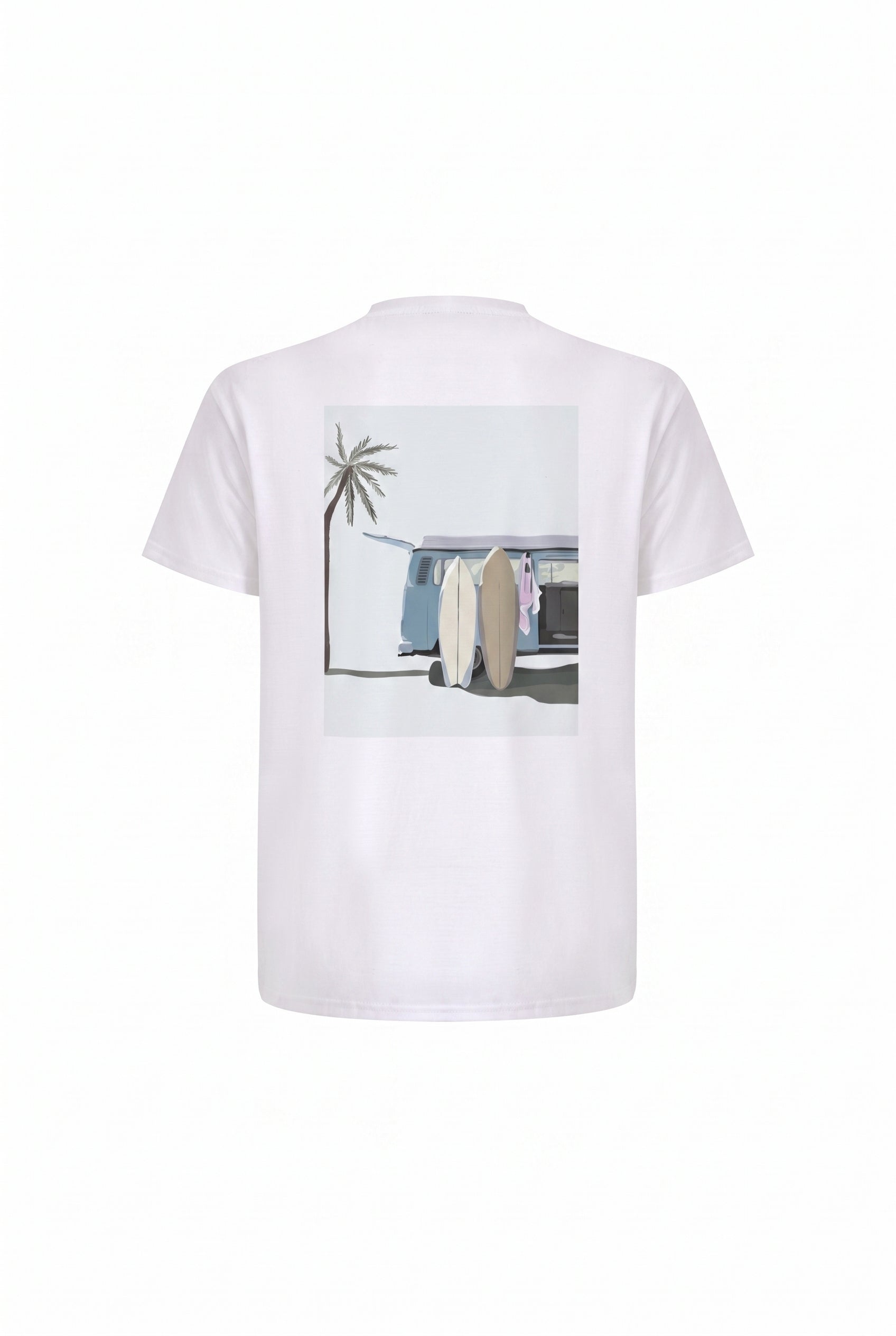 T-shirt-Summer Hideaway T-Shirt × Swimming shorts-Palm Riviera — Combo Look