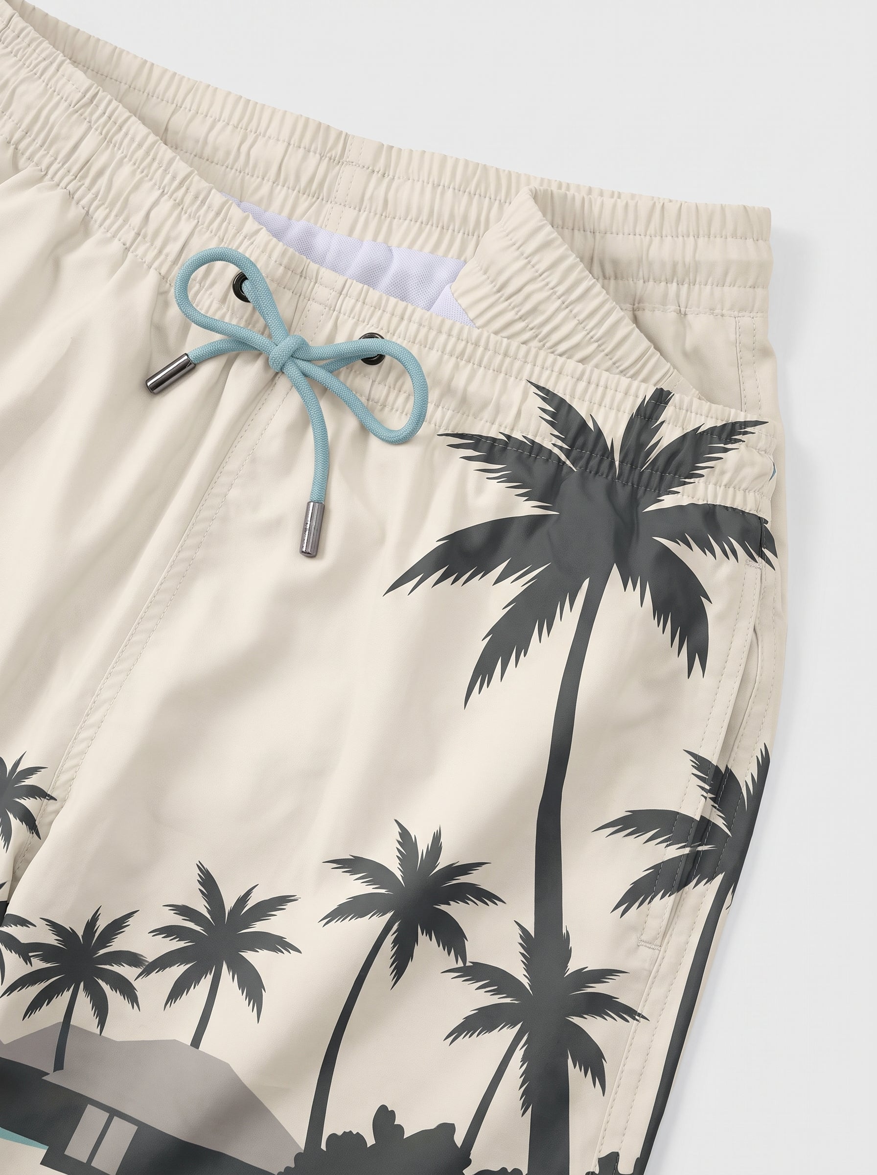Swimming shorts-Palm Lagoon × T-shirt-Surf Society T-Shirt — Combo Look