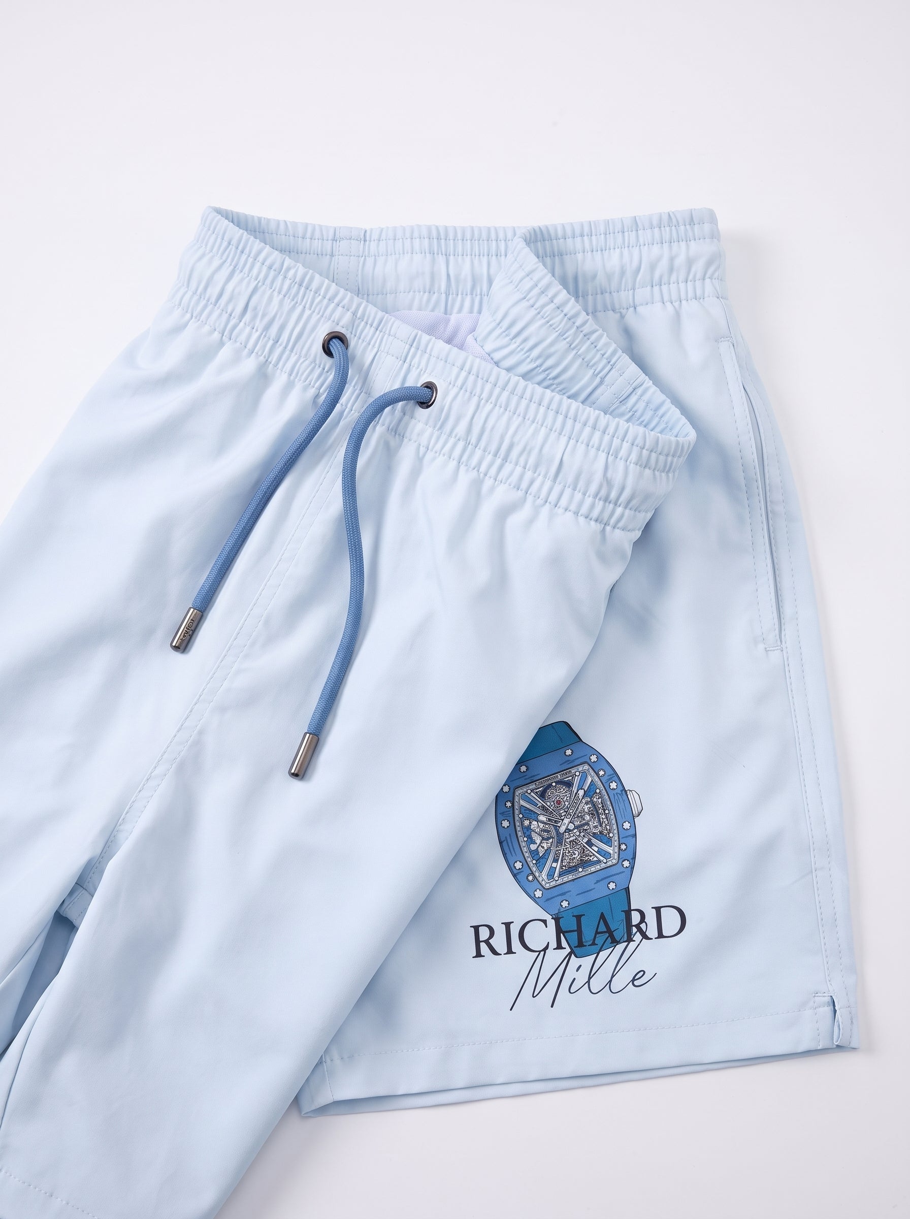 Swimming shorts-Timepiece × T-shirt-Surf Society T-Shirt — Combo Look