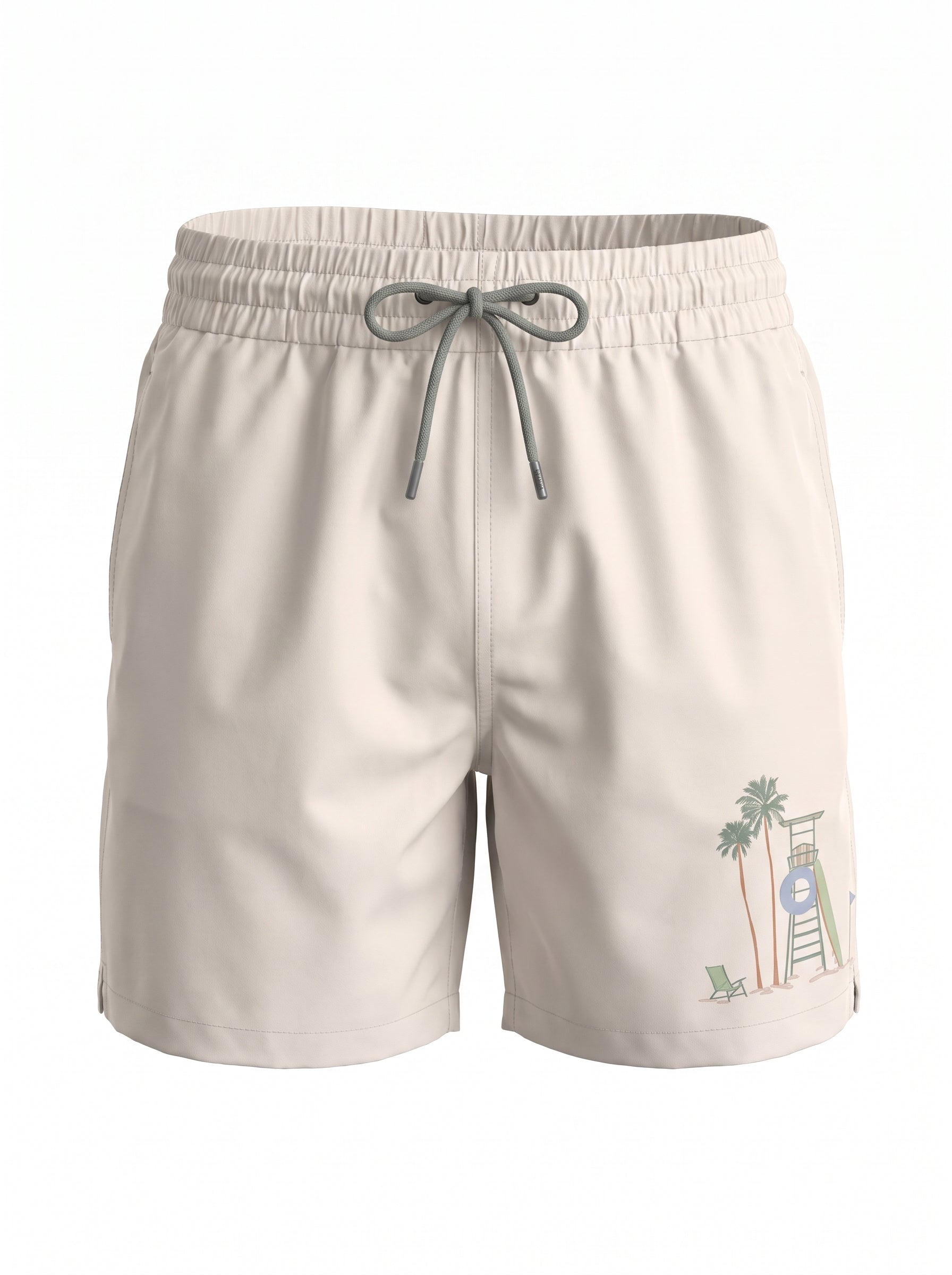 Swimming shorts-Bondi × T-shirt-Surf Society T-Shirt — Combo Look