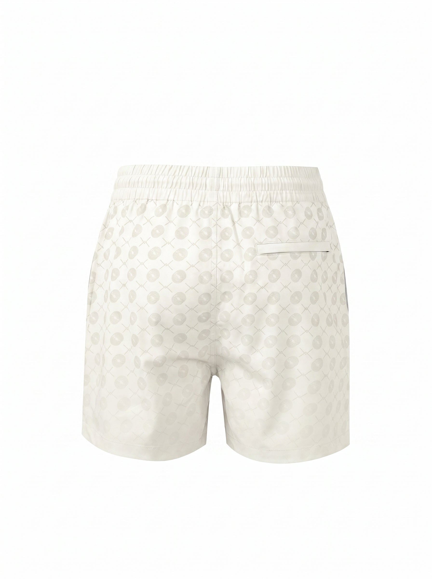 T-shirt-Beach Essentials T-Shirt × Signature Swimming shorts-Off-White — Combo Look