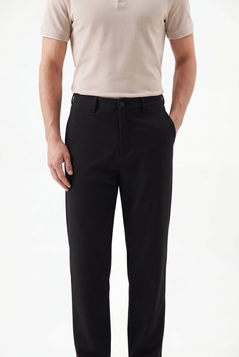 Tailored  trousers -Black