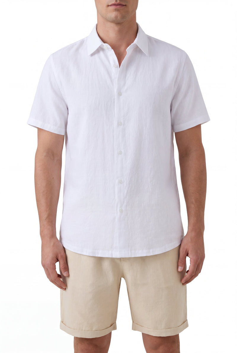 Linen Short-Beige