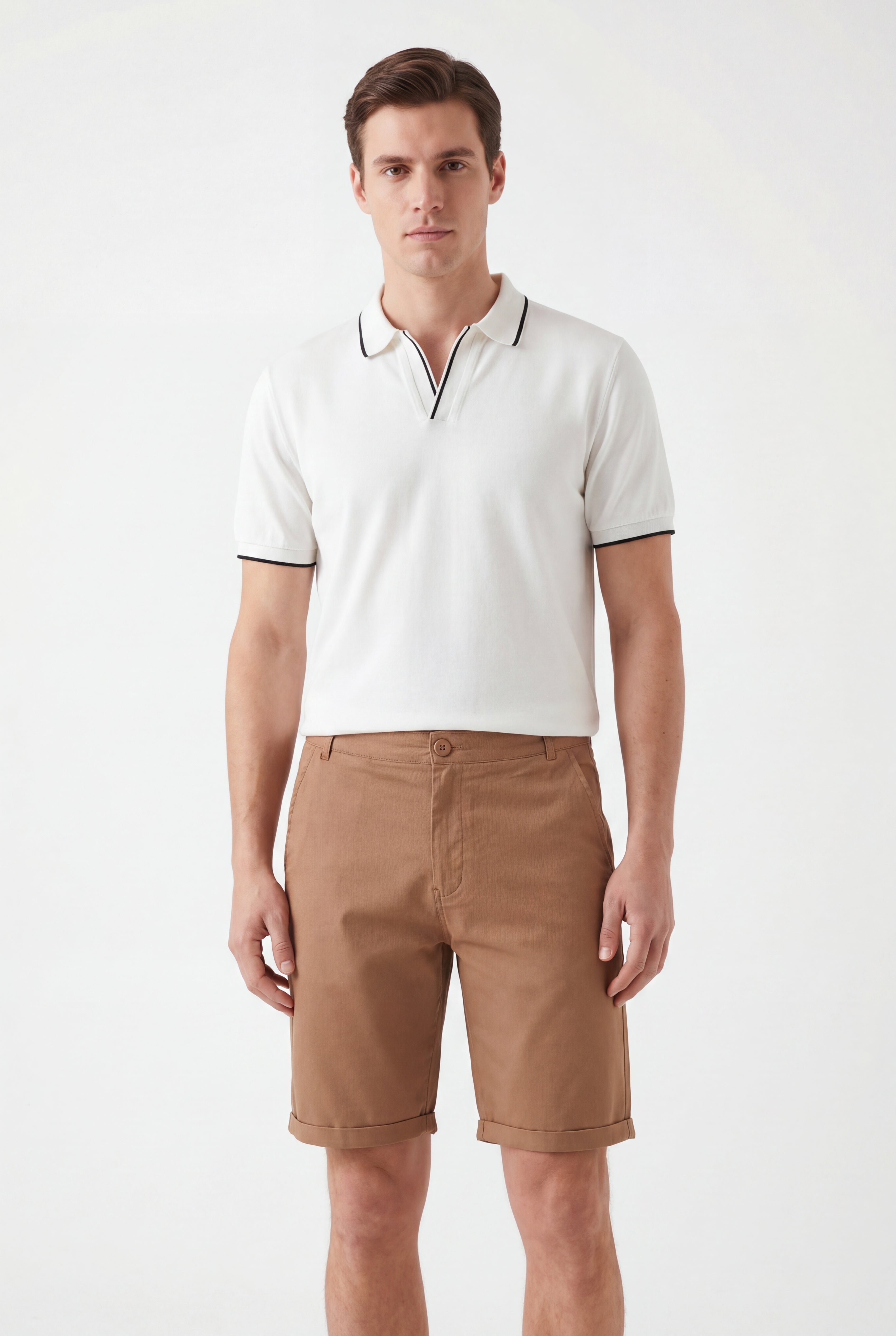 Chino Short-Brown