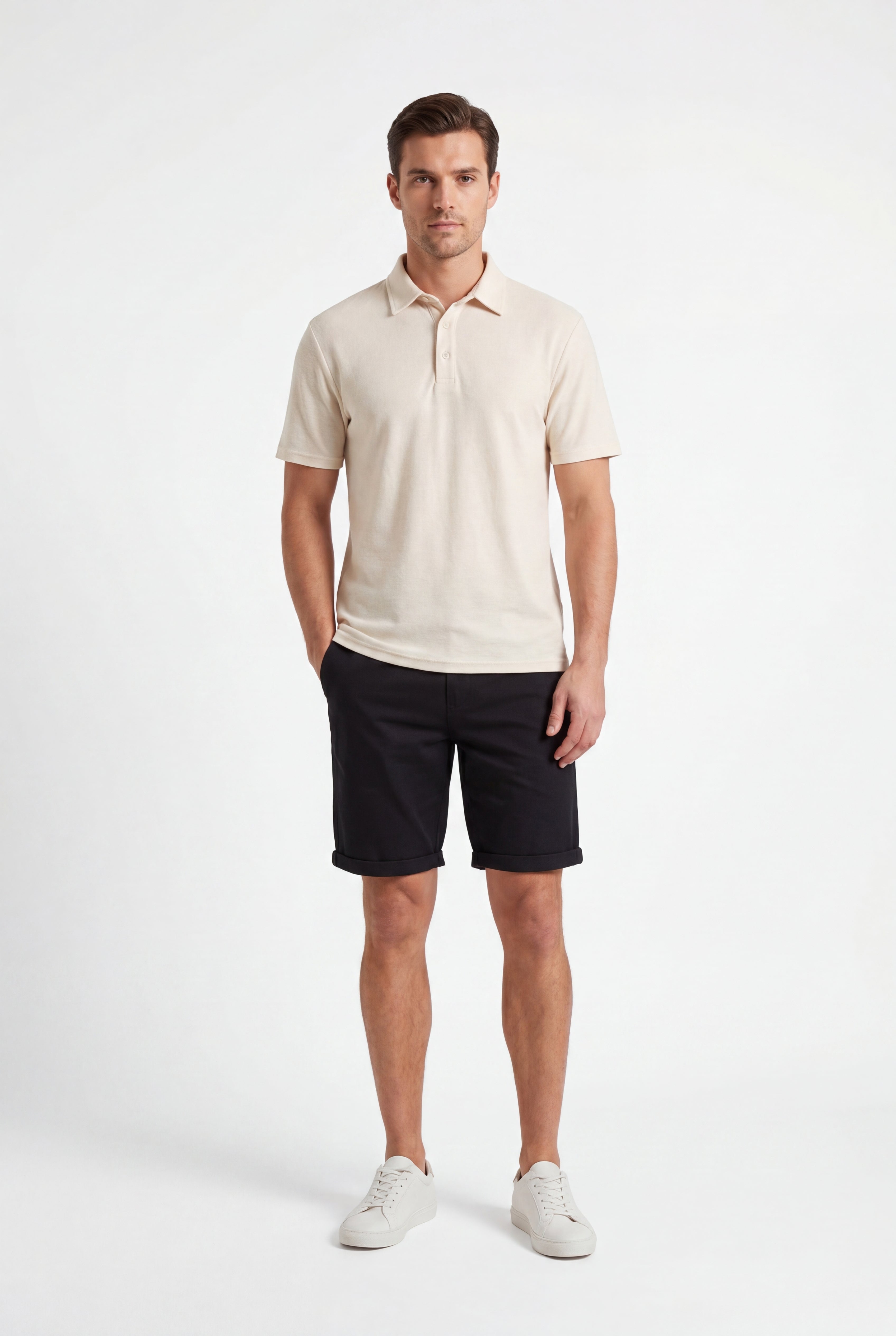 Chino Short-Black