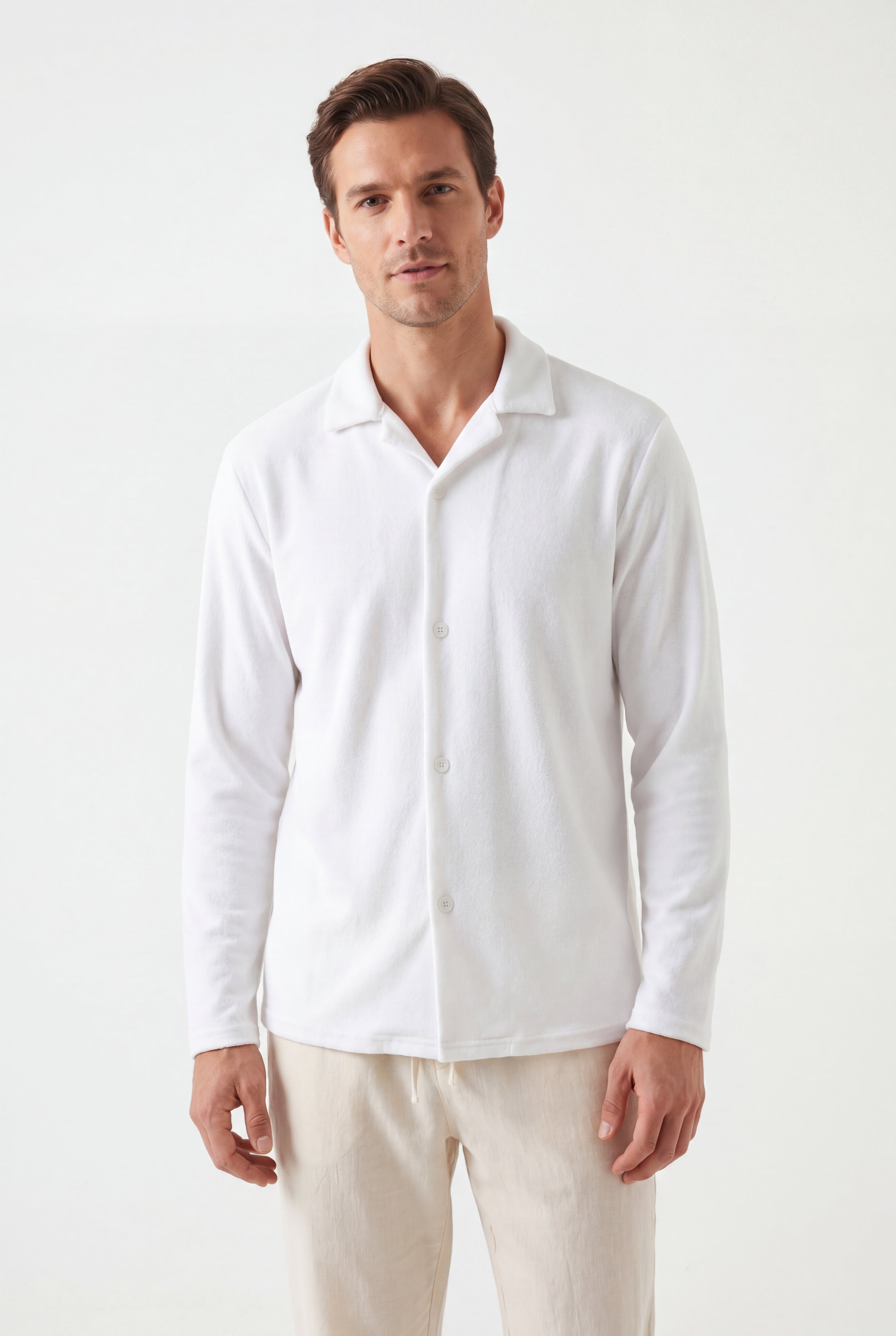 Towel Howell Long Sleeves-White