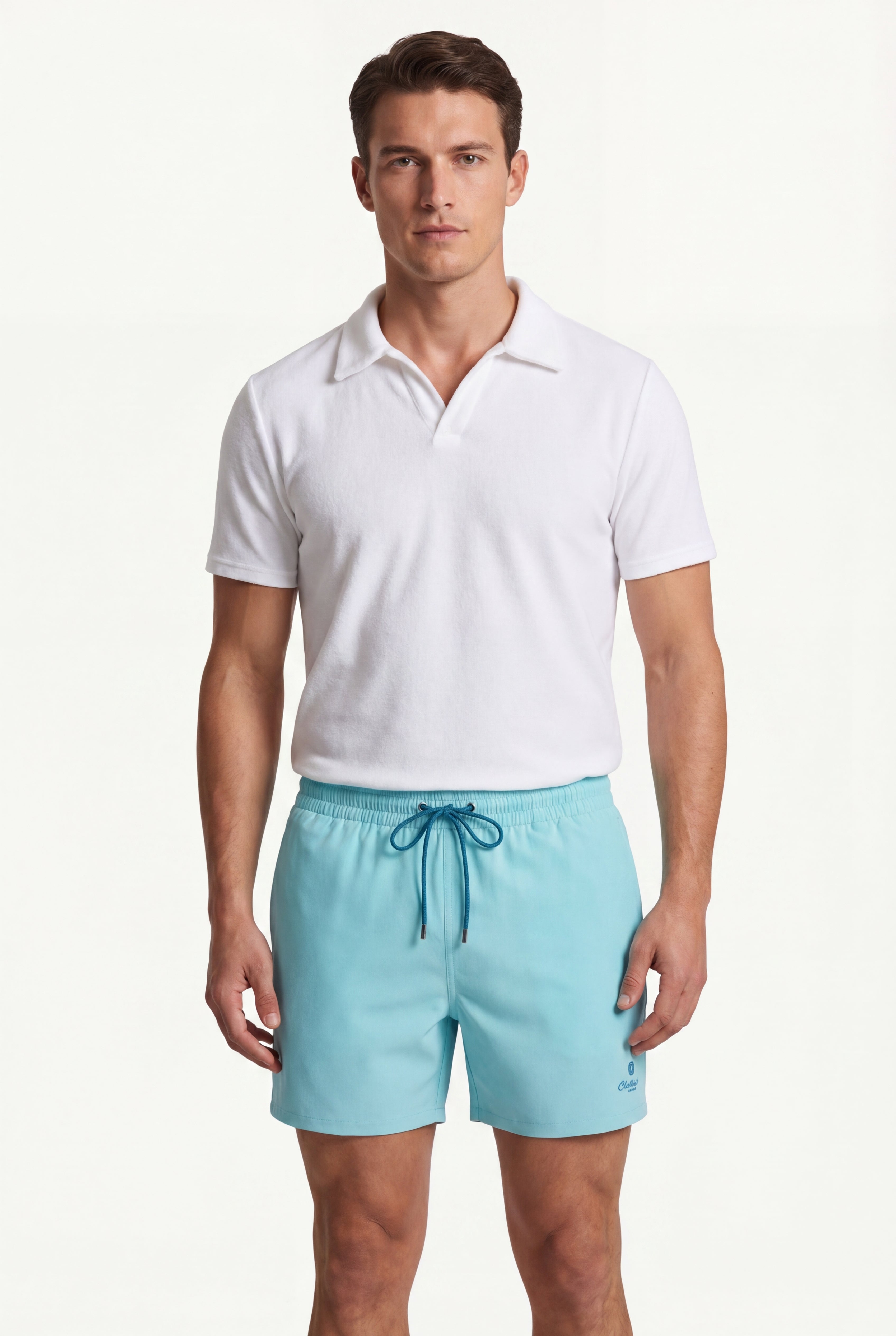 premium swimming shorts-Tiffany