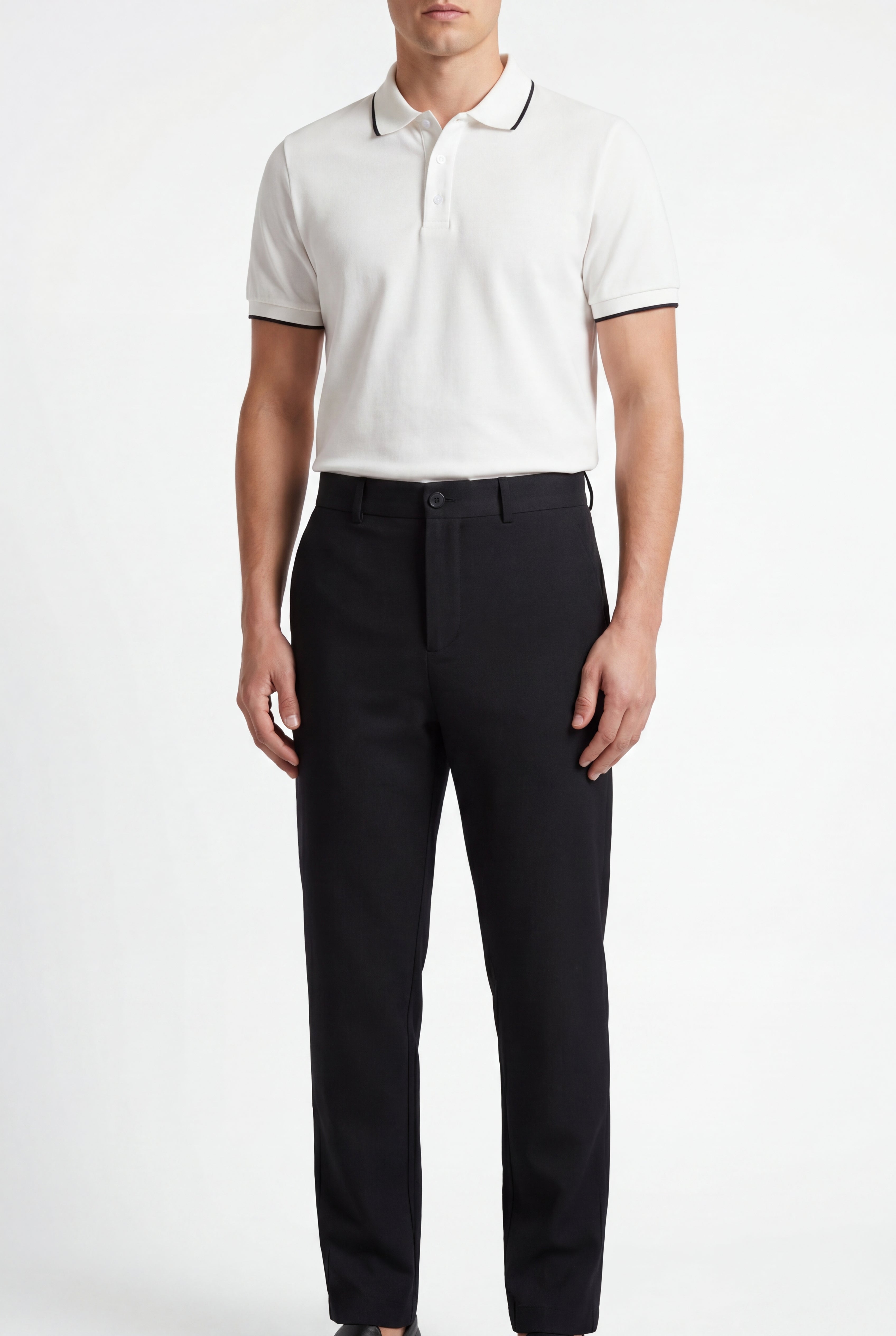 Tailored  trousers carbon black
