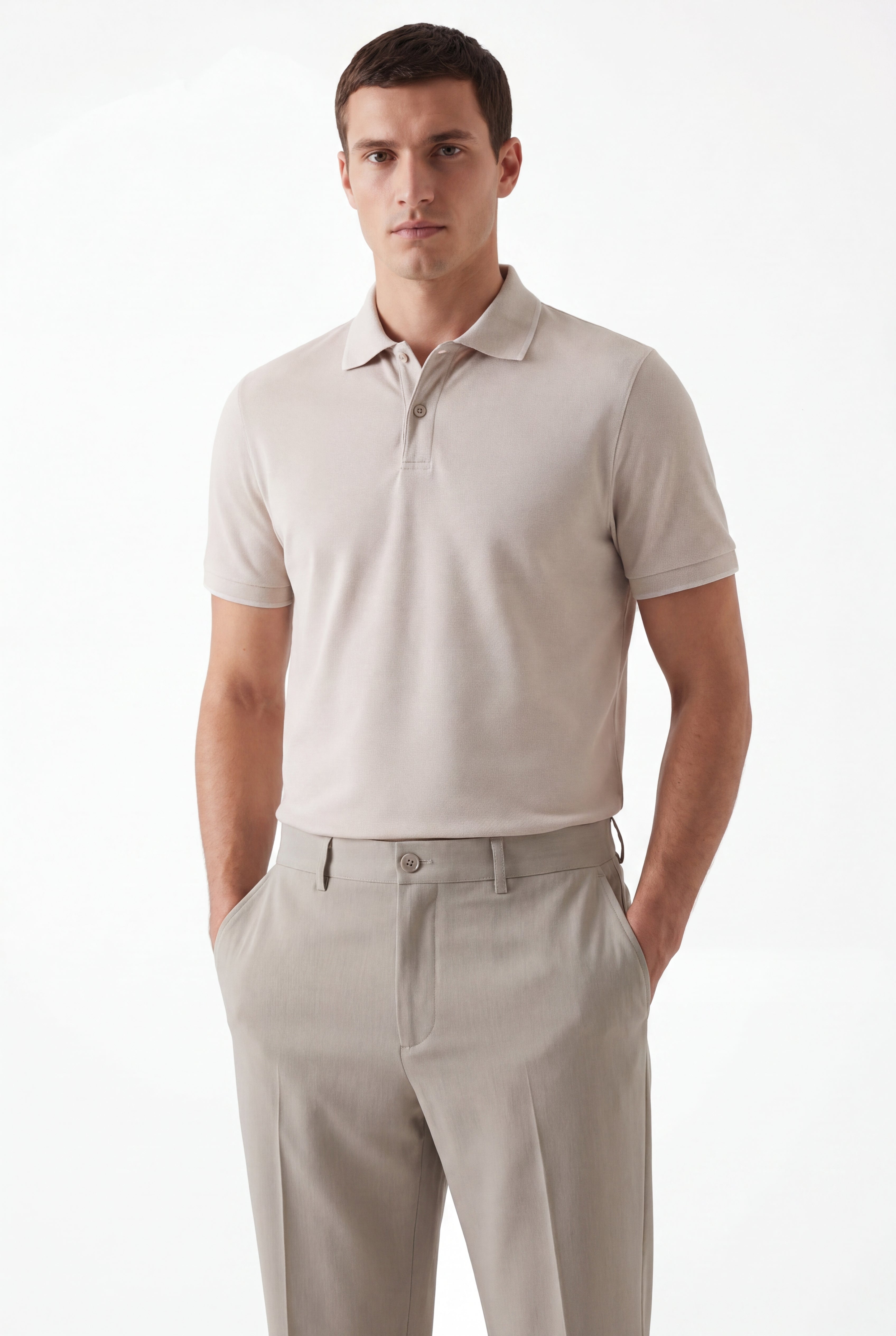 Tailored  trousers mist grey